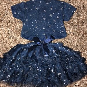 Doll skirt and shirt